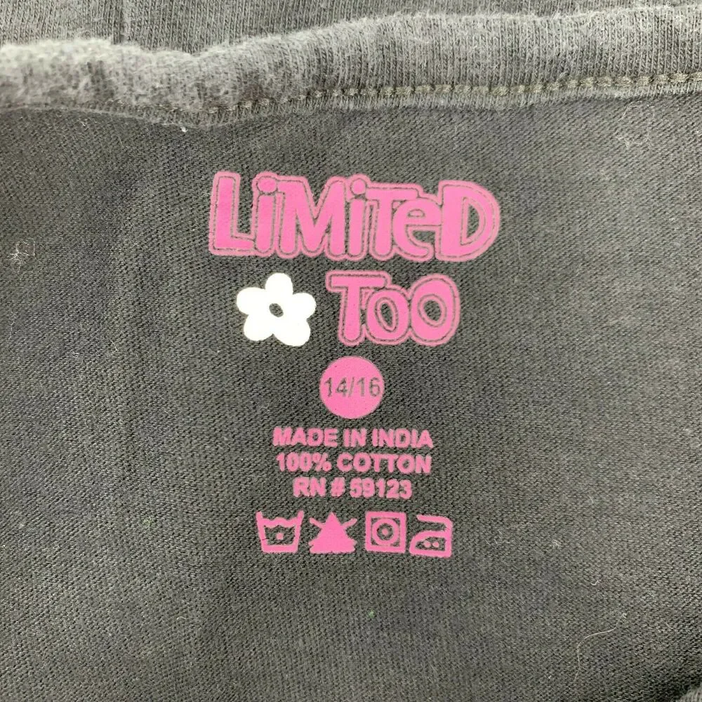 Limited Too & Gymboree Girl T-shirt Lot Bundle Short Sleeve Kids Sz 10 Sz 14/16